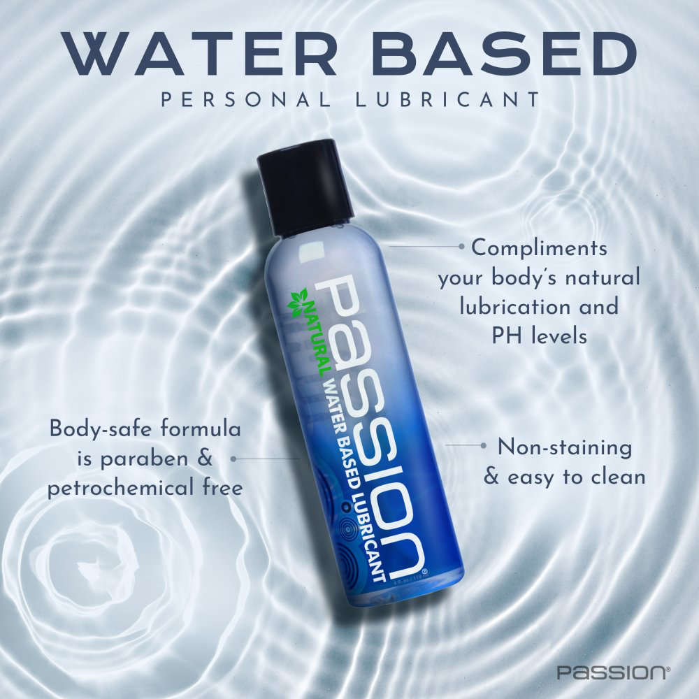 Passion Natural Water-Based Lubricant - 4 oz Code: PL100-4oz