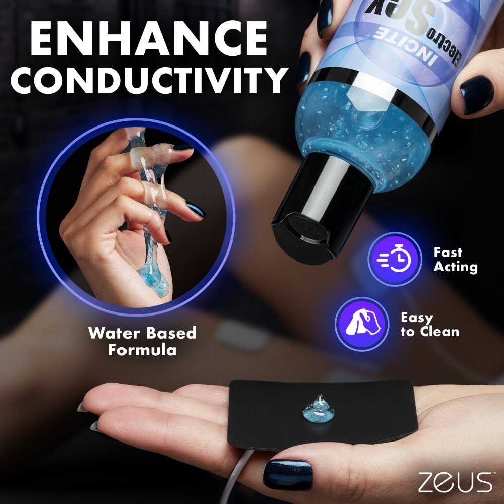 Zeus Incite Electrosex Gel - 8.5 oz Code: AB909