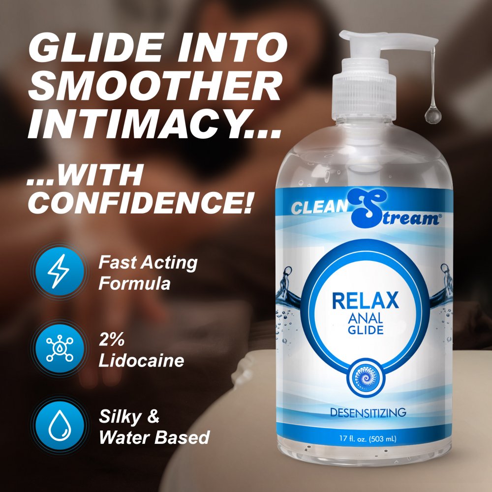Clean Stream Relax Desensitizing Anal Lube 17 oz Code: AC696