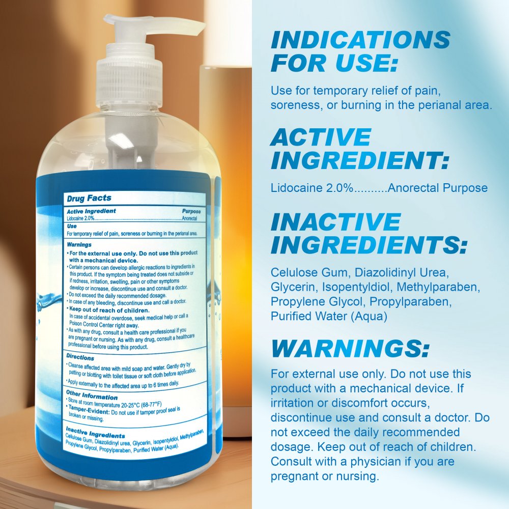 Clean Stream Relax Desensitizing Anal Lube 17 oz Code: AC696