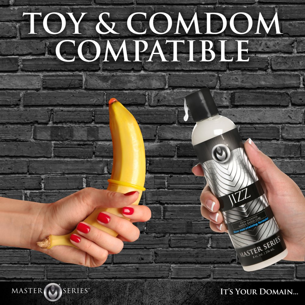 Jizz Water Based Cum Scented Lube - 8.5 oz Code: AC705