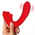 Petal Twirl Clit Massaging Silicone Vibrator  Code: AH906