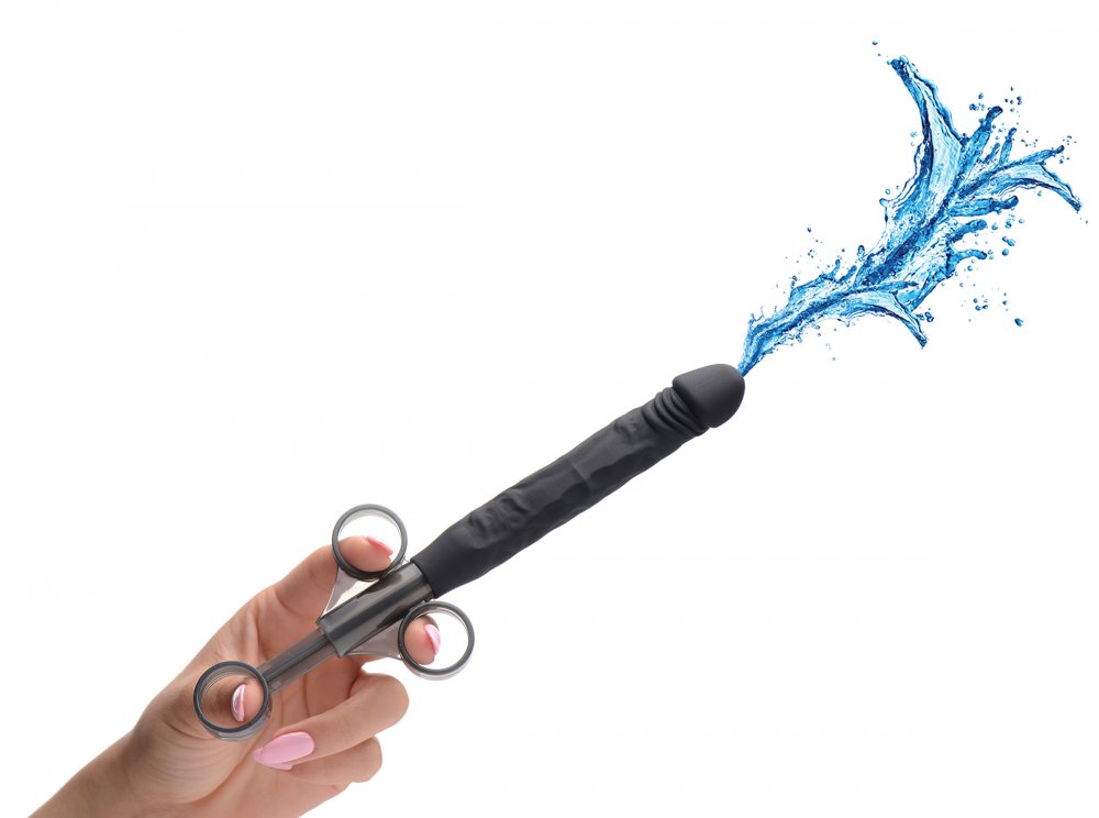 Jizz Shooter Silicone Dildo Lubricant Launcher Code: AG183