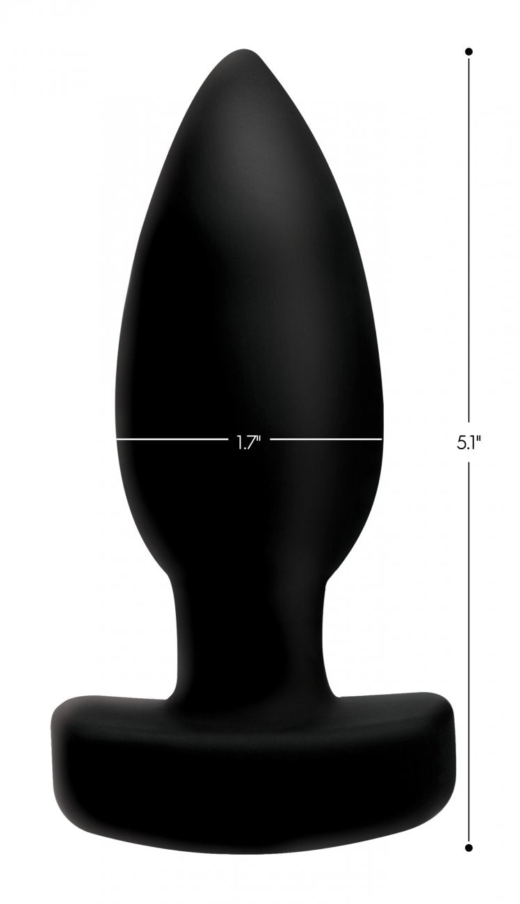 The Taper 10X Smooth Silicone Remote Control Vibrating Butt Plug Code: AG389