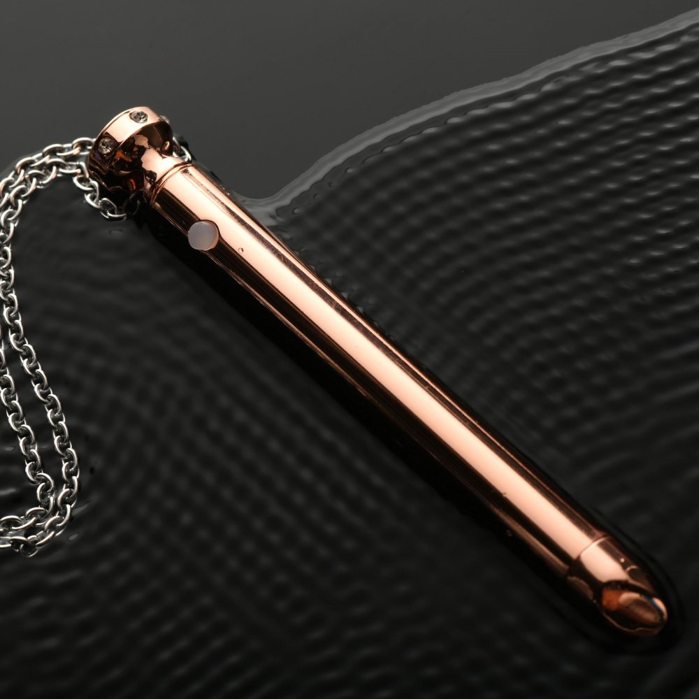 7X Vibrating Necklace - Rose Gold Code: AG894-Rose