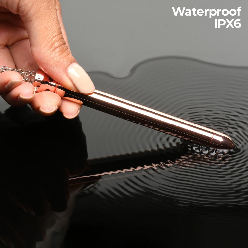 7X Vibrating Necklace - Rose Gold Code: AG894-Rose