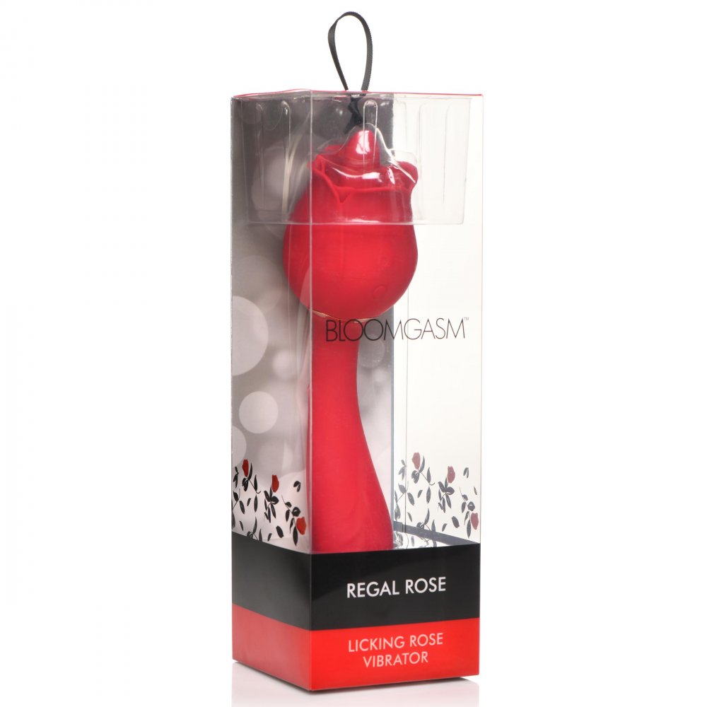 Regal Rose Licking Rose Vibrator Code: AH082