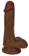 6 Inch Slim Dildo with Balls - Medium Code: CN-12-0511-11