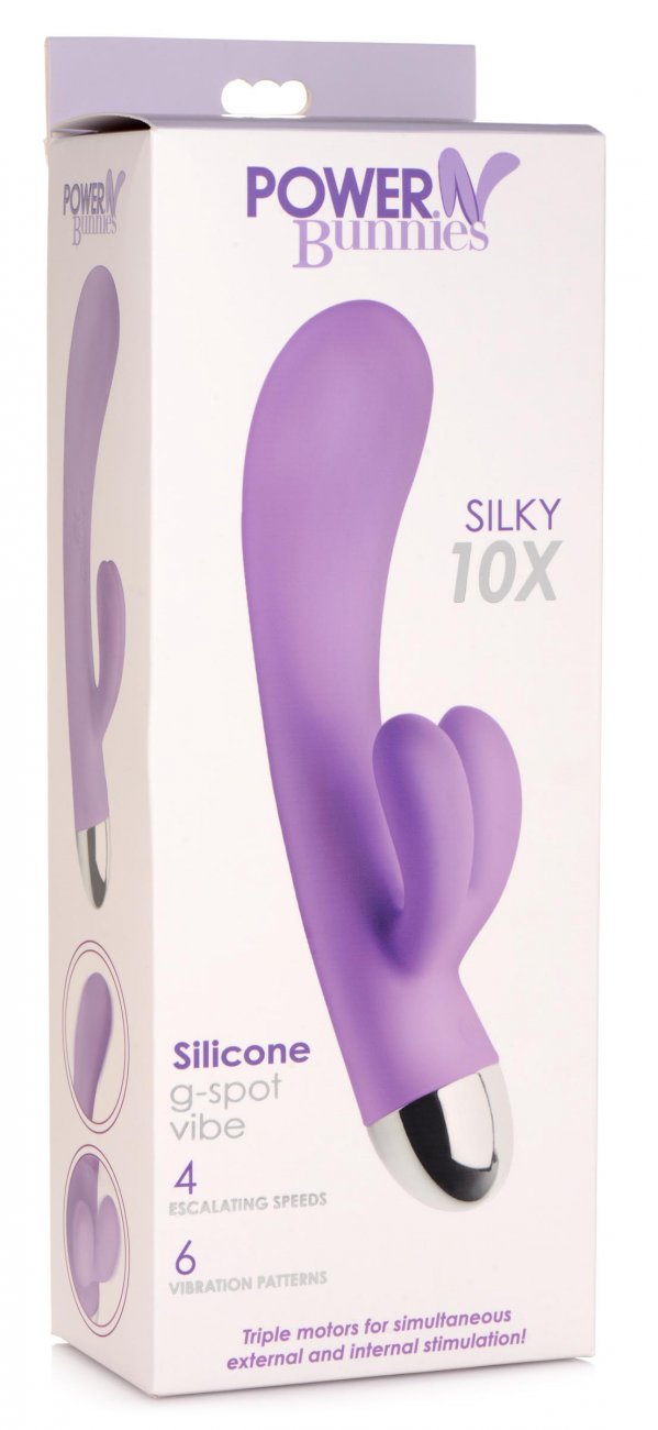 Silky 10X Silicone G-Spot Vibrator Code: CN-21-2012-40